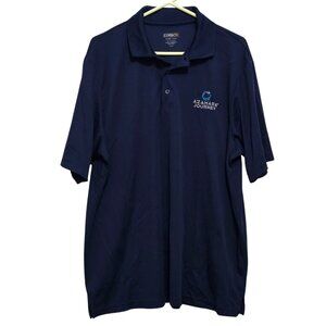 Core 365 Men's Navy Blue Short Sleeve Polo Logo Azamara Journey Size XL